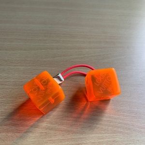 NWOT Louis Vuitton elastic neon cubes